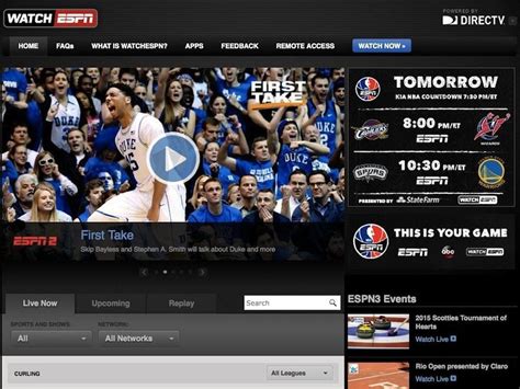 direct tv espn chanel|ESPN live stream DIRECTV.